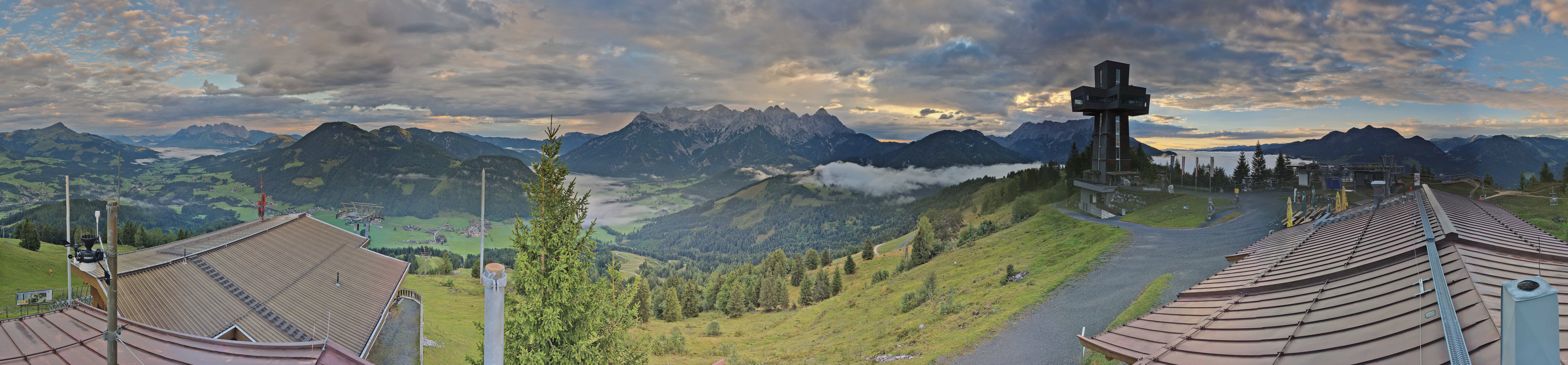 Archiv Foto Webcam Jakobskreuz im Pillerseetal