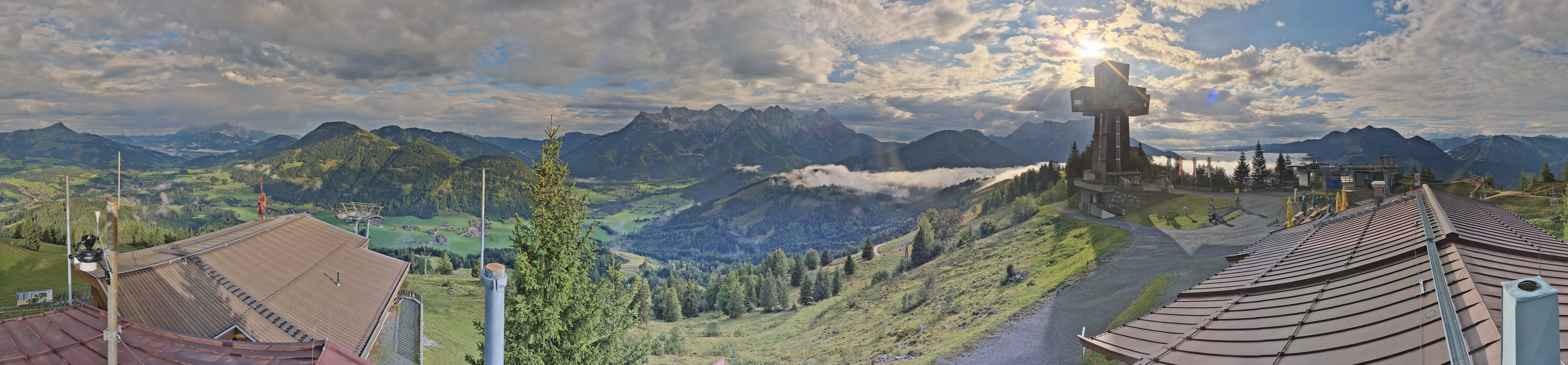 Archiv Foto Webcam Jakobskreuz im Pillerseetal