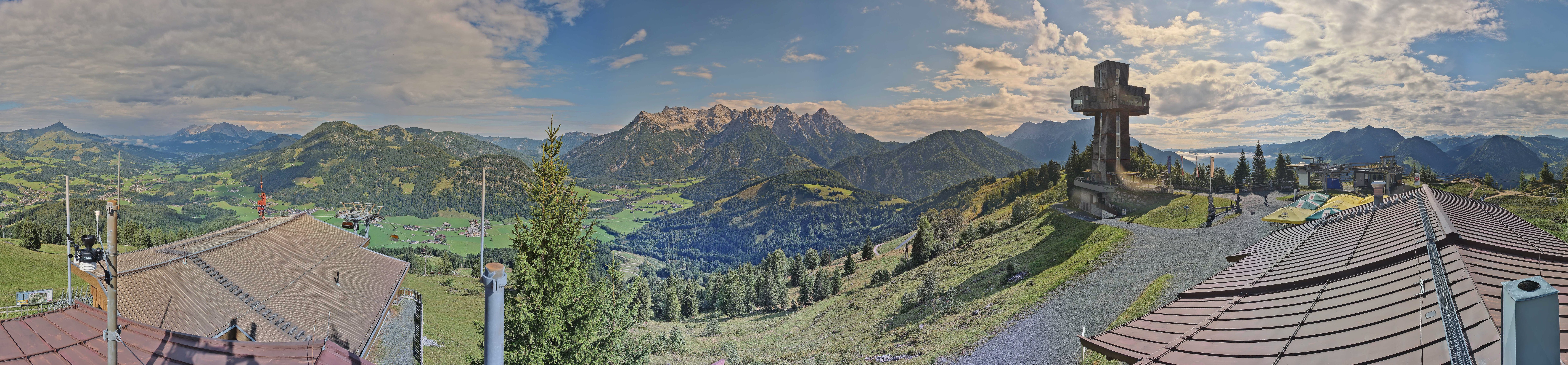 Archiv Foto Webcam Jakobskreuz im Pillerseetal