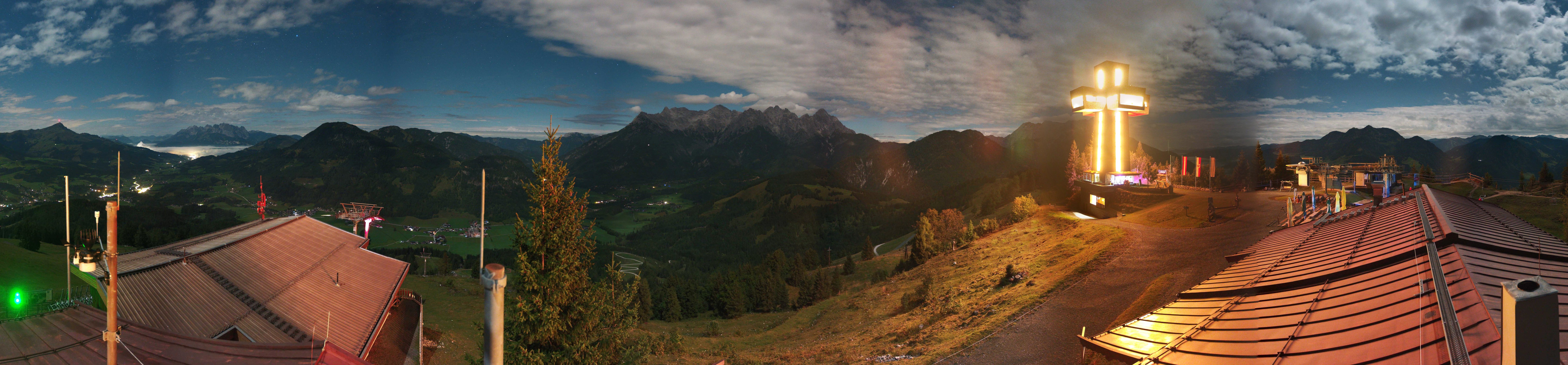 Archiv Foto Webcam Jakobskreuz im Pillerseetal