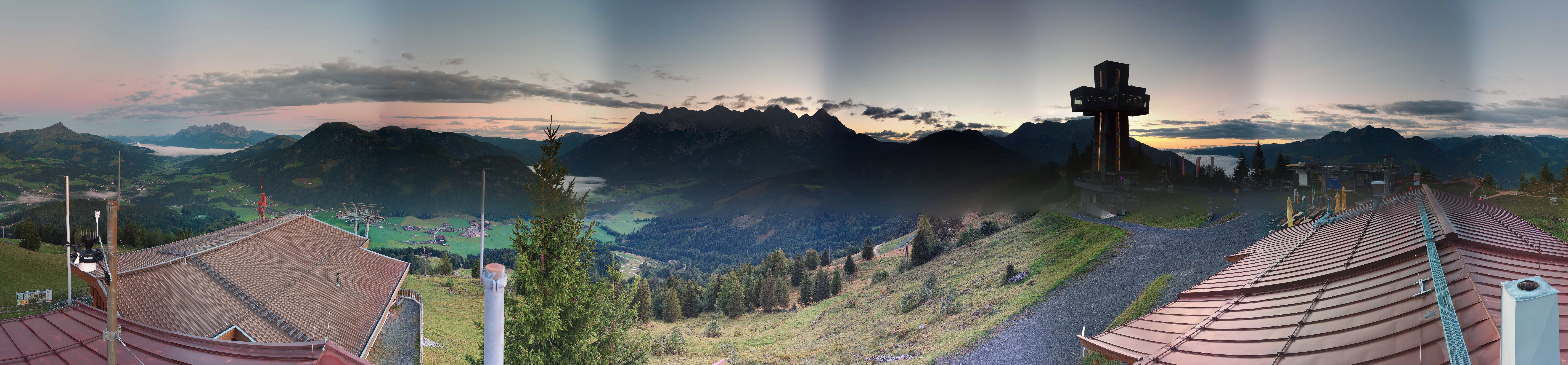 Archiv Foto Webcam Jakobskreuz im Pillerseetal