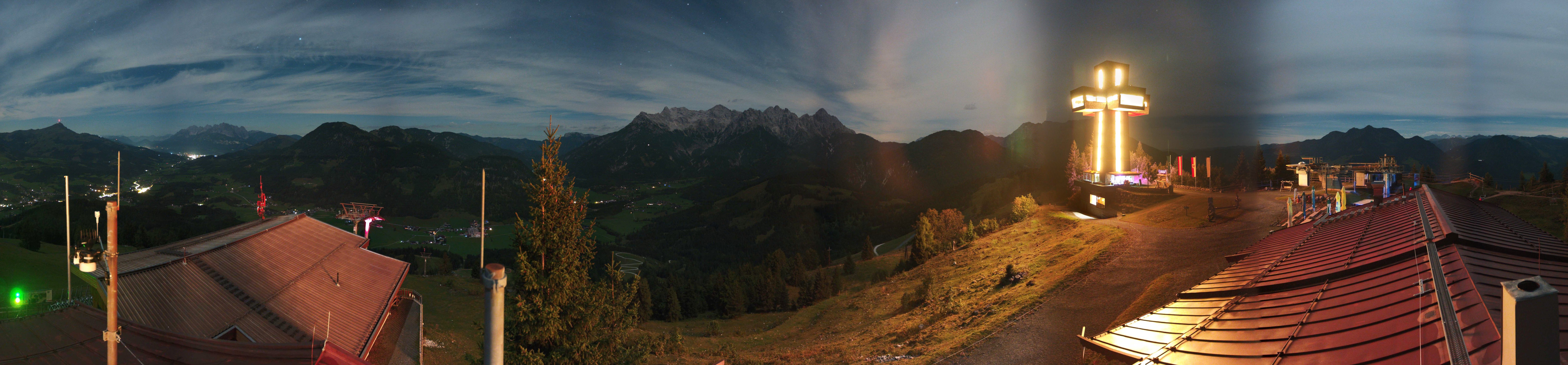Archiv Foto Webcam Jakobskreuz im Pillerseetal