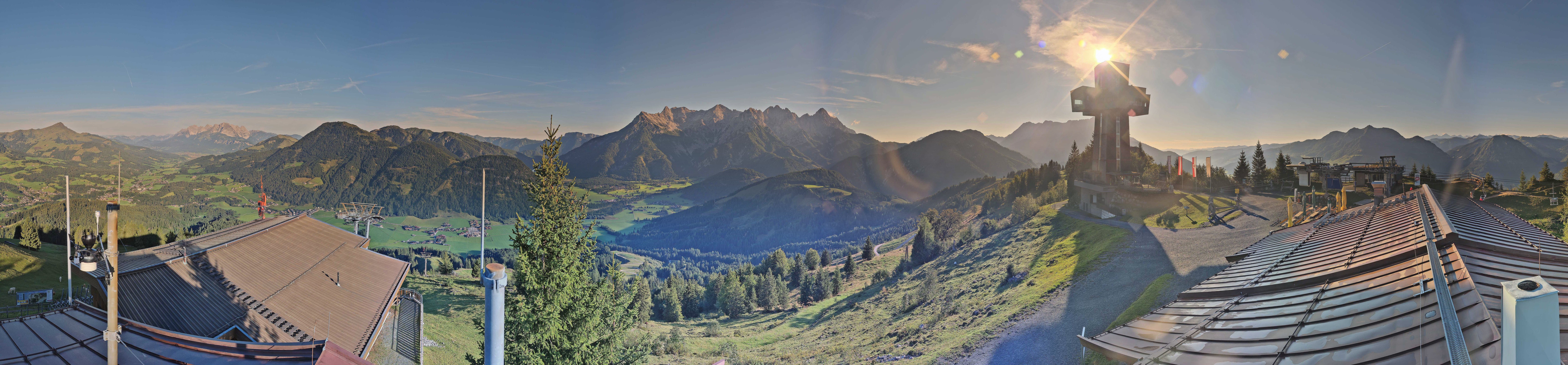 Archiv Foto Webcam Jakobskreuz im Pillerseetal