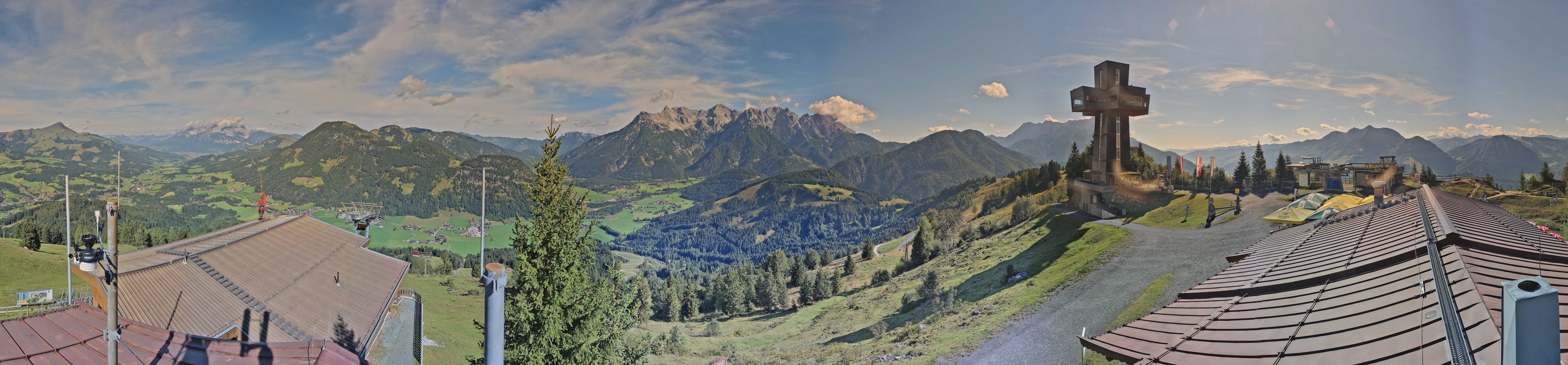 Archiv Foto Webcam Jakobskreuz im Pillerseetal