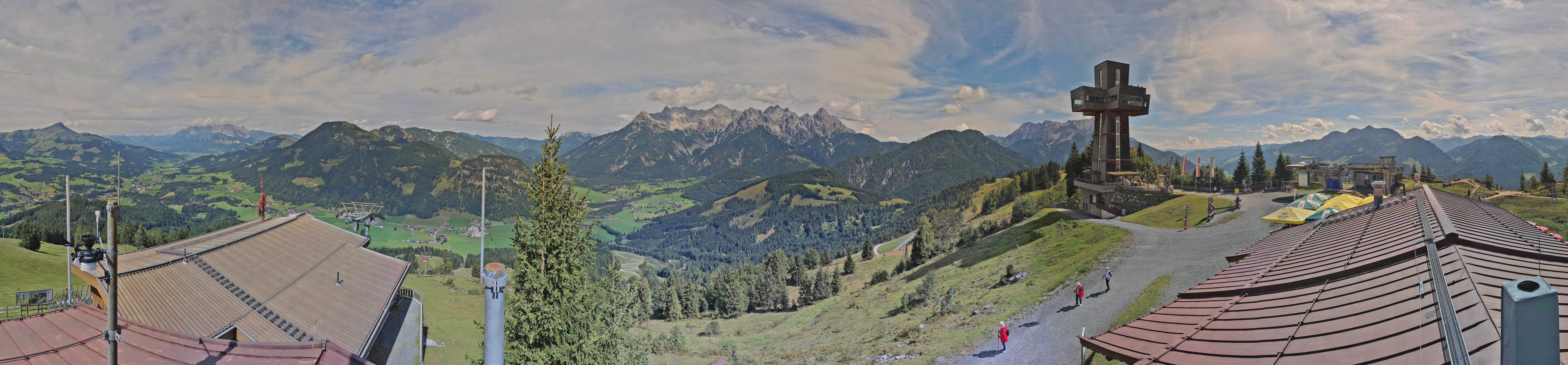 Archiv Foto Webcam Jakobskreuz im Pillerseetal