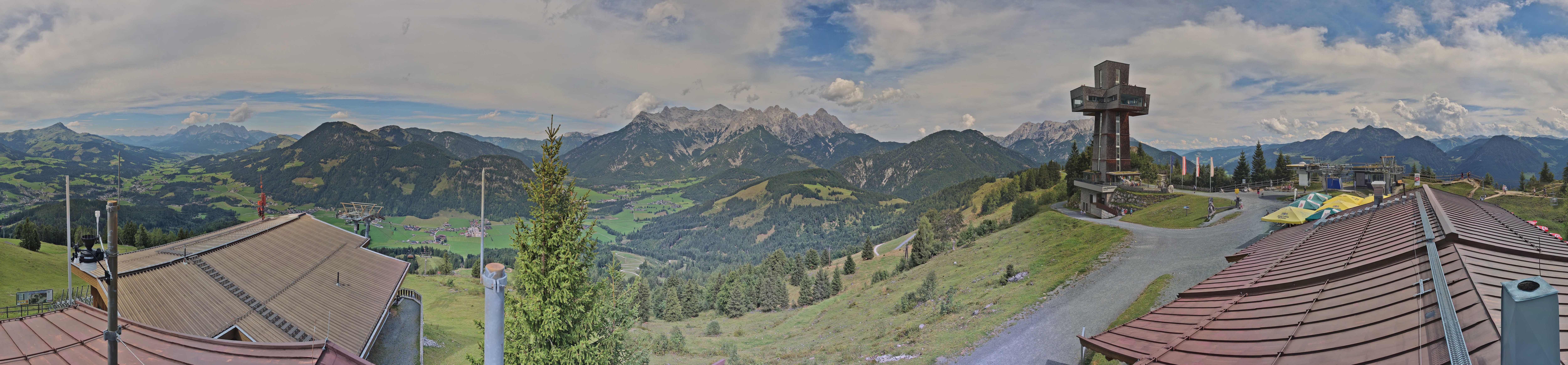 Archiv Foto Webcam Jakobskreuz im Pillerseetal