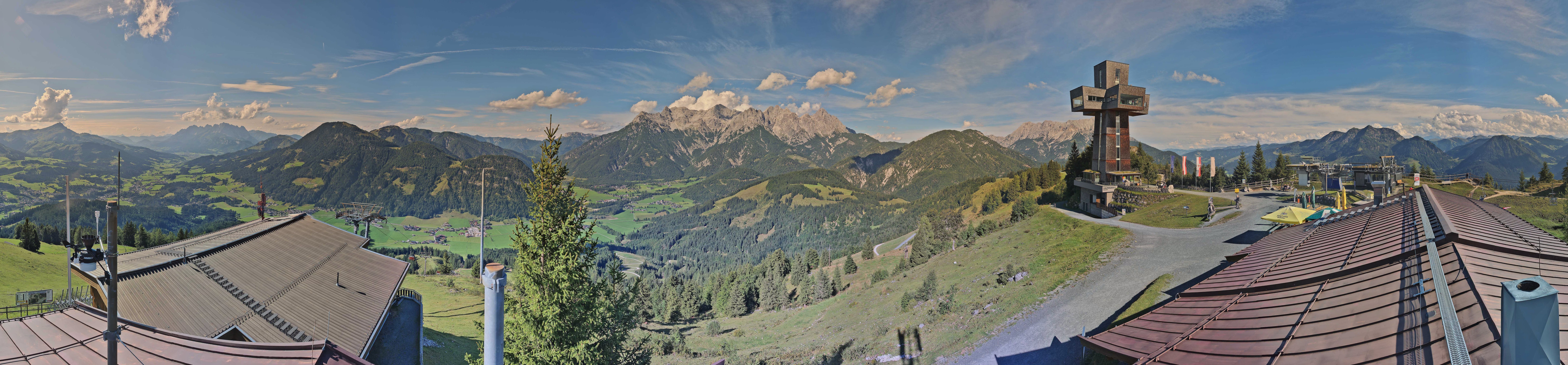 Archiv Foto Webcam Jakobskreuz im Pillerseetal