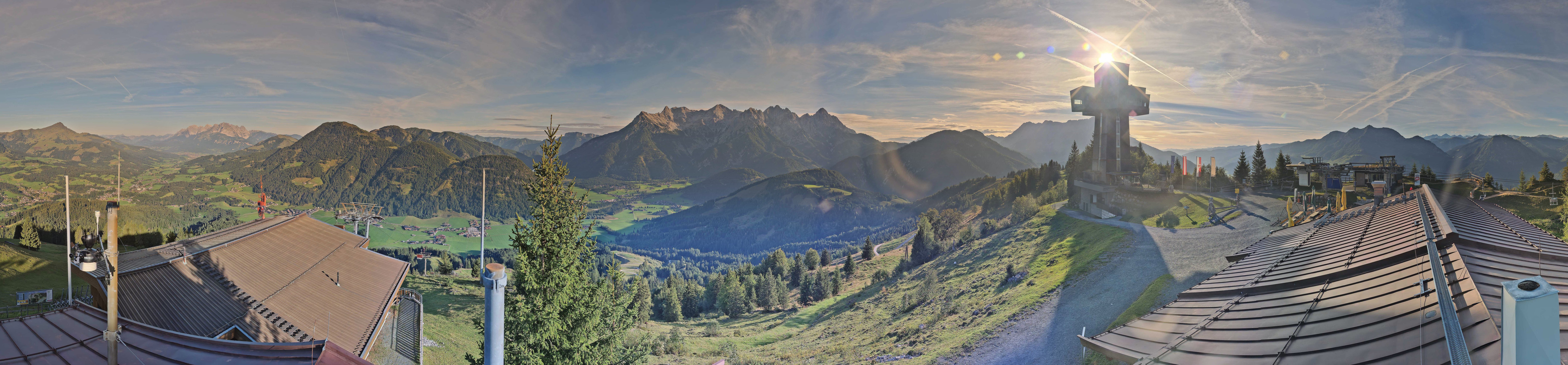 Archiv Foto Webcam Jakobskreuz im Pillerseetal