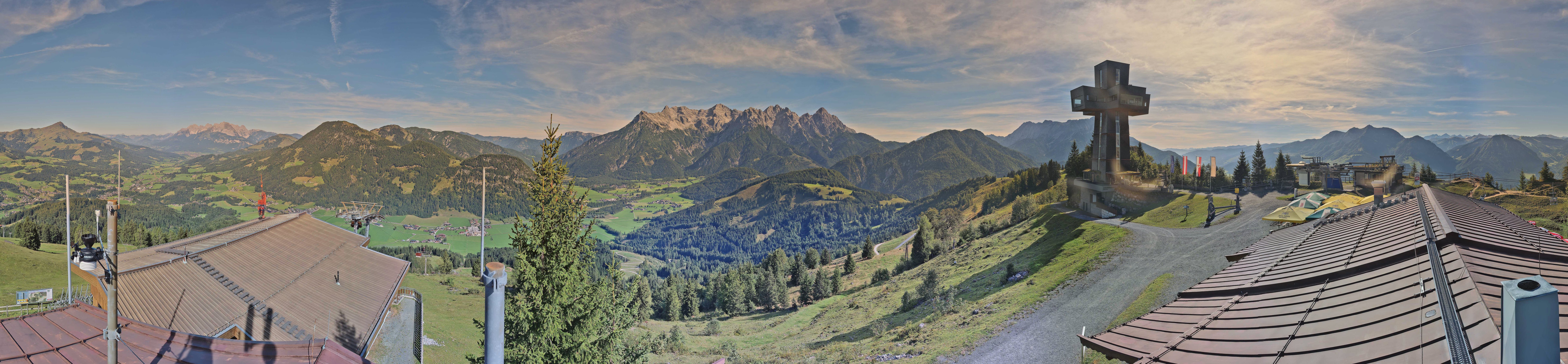 Archiv Foto Webcam Jakobskreuz im Pillerseetal