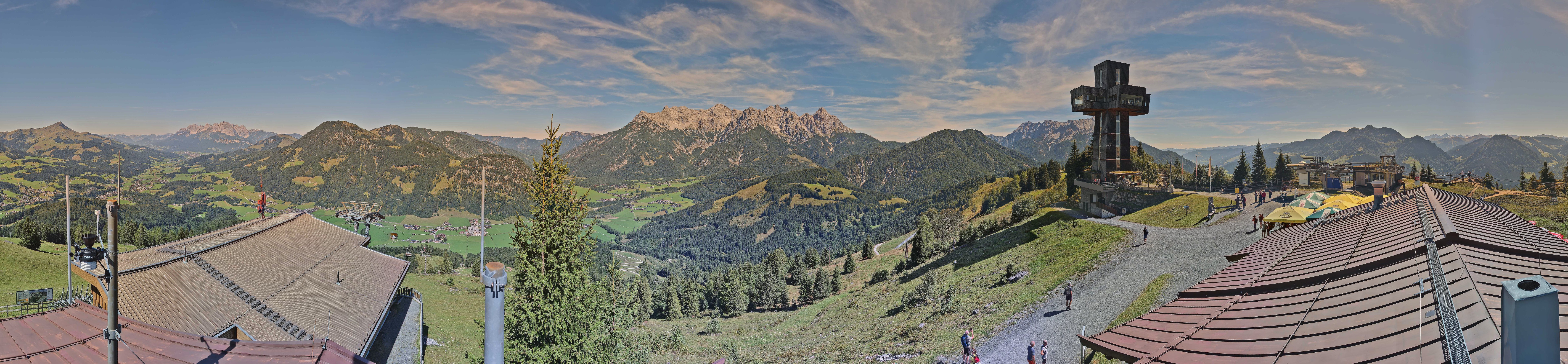 Archiv Foto Webcam Jakobskreuz im Pillerseetal