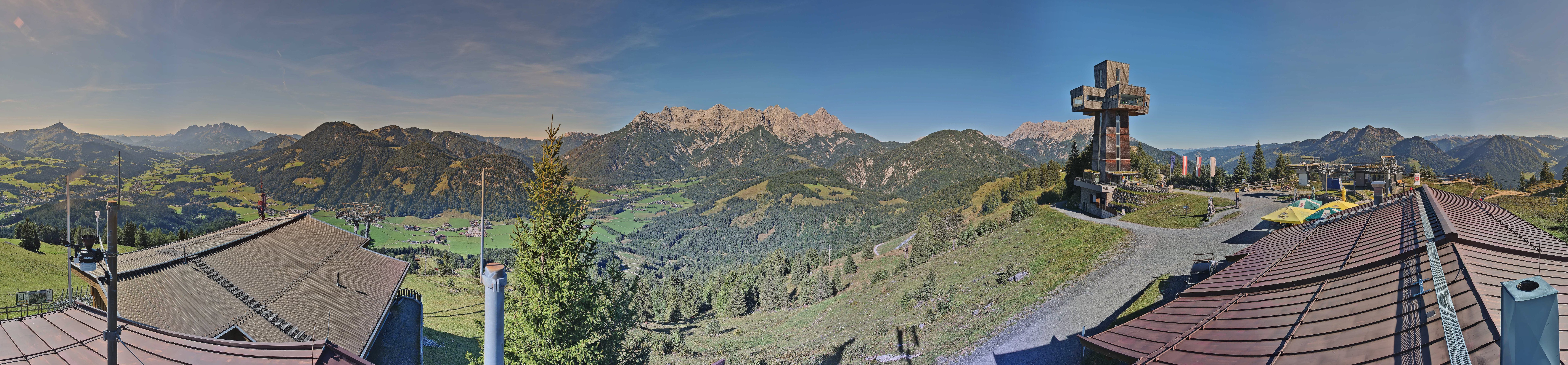 Archiv Foto Webcam Jakobskreuz im Pillerseetal