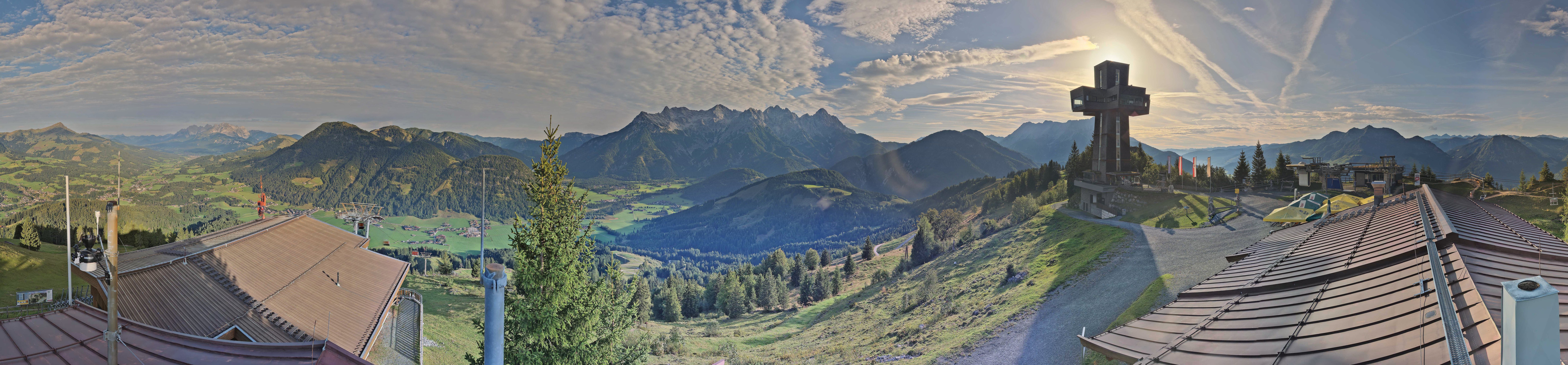 Archiv Foto Webcam Jakobskreuz im Pillerseetal