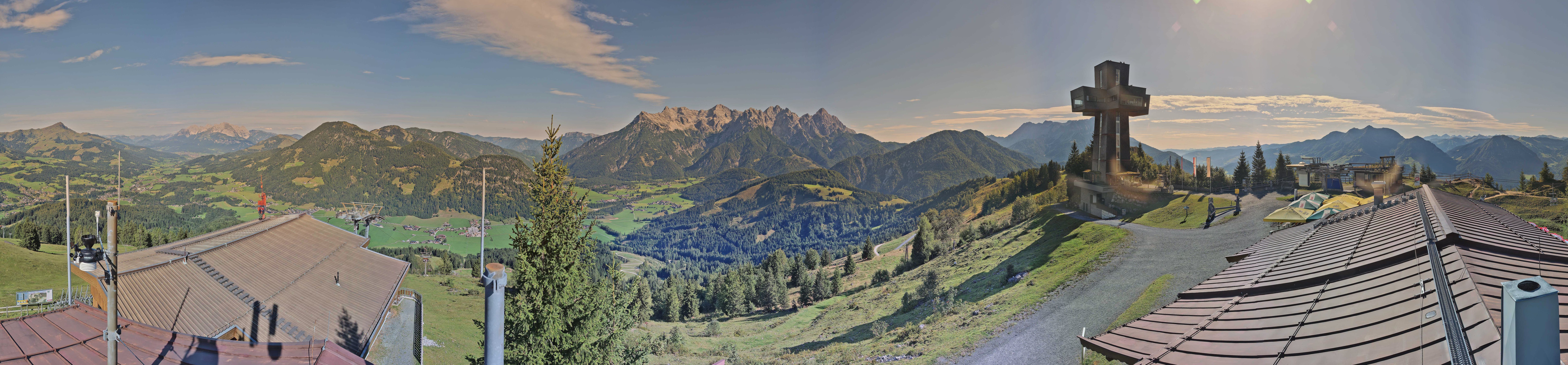 Archiv Foto Webcam Jakobskreuz im Pillerseetal