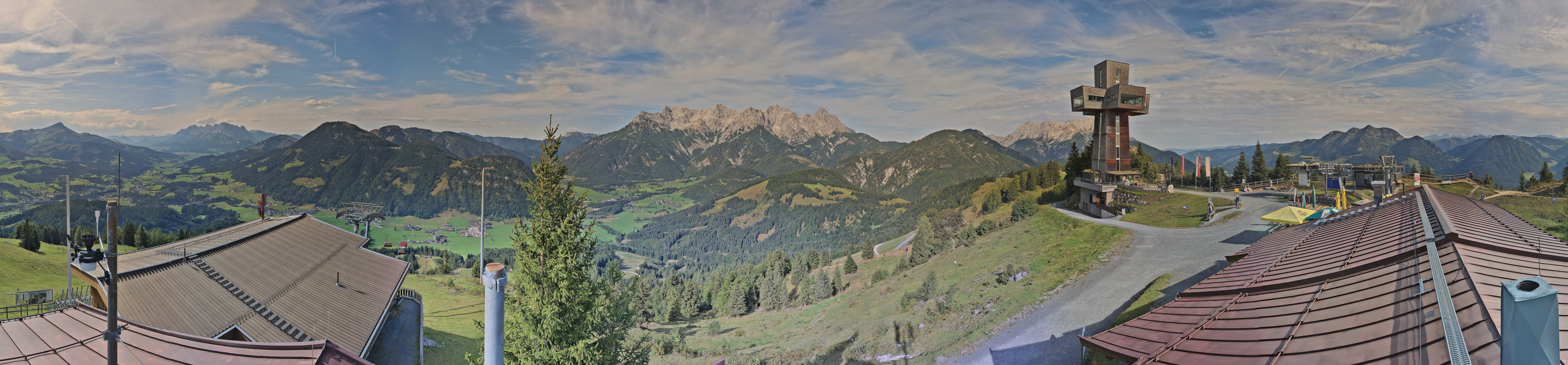 Archiv Foto Webcam Jakobskreuz im Pillerseetal