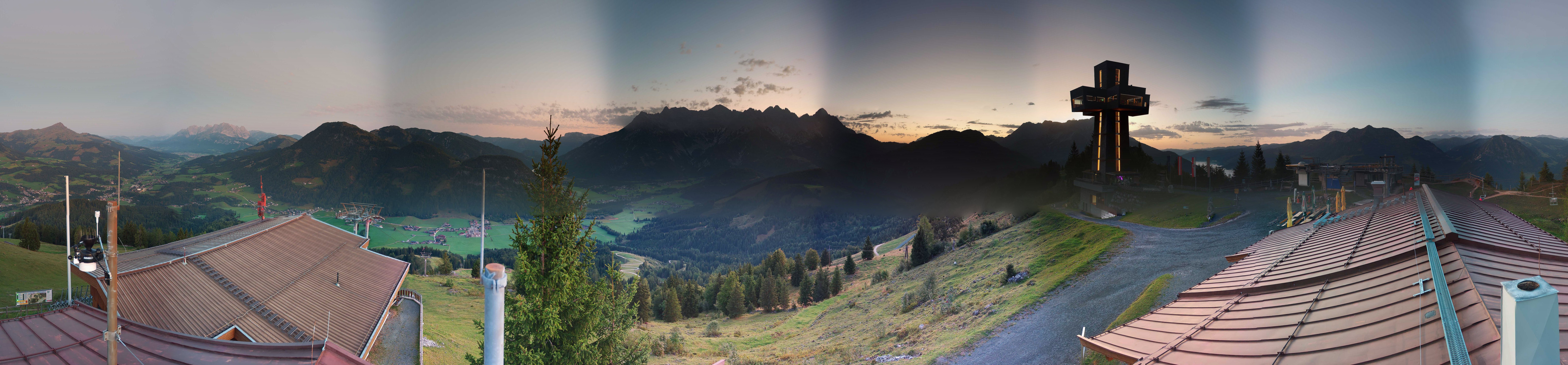 Archiv Foto Webcam Jakobskreuz im Pillerseetal
