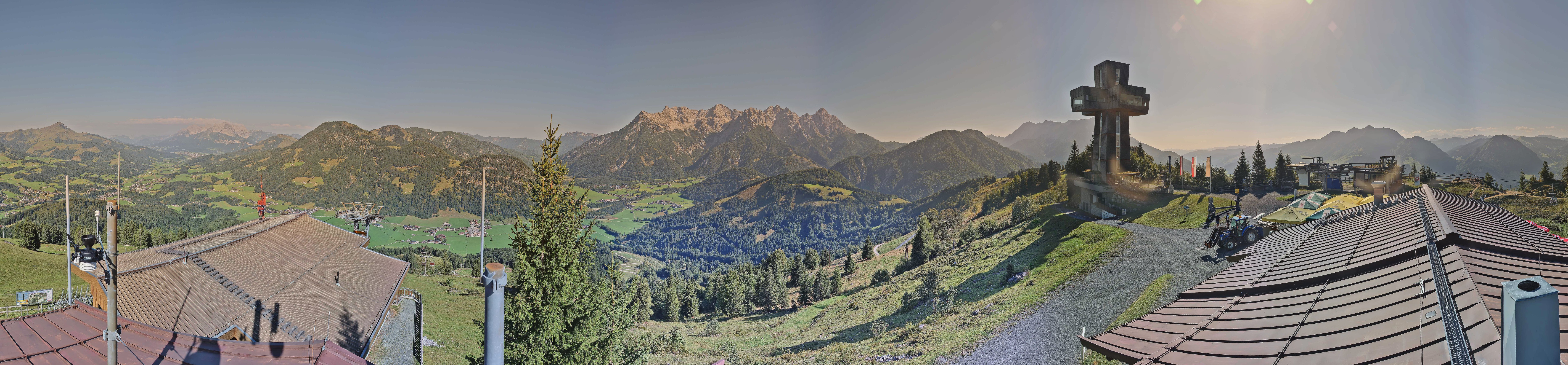 Archiv Foto Webcam Jakobskreuz im Pillerseetal