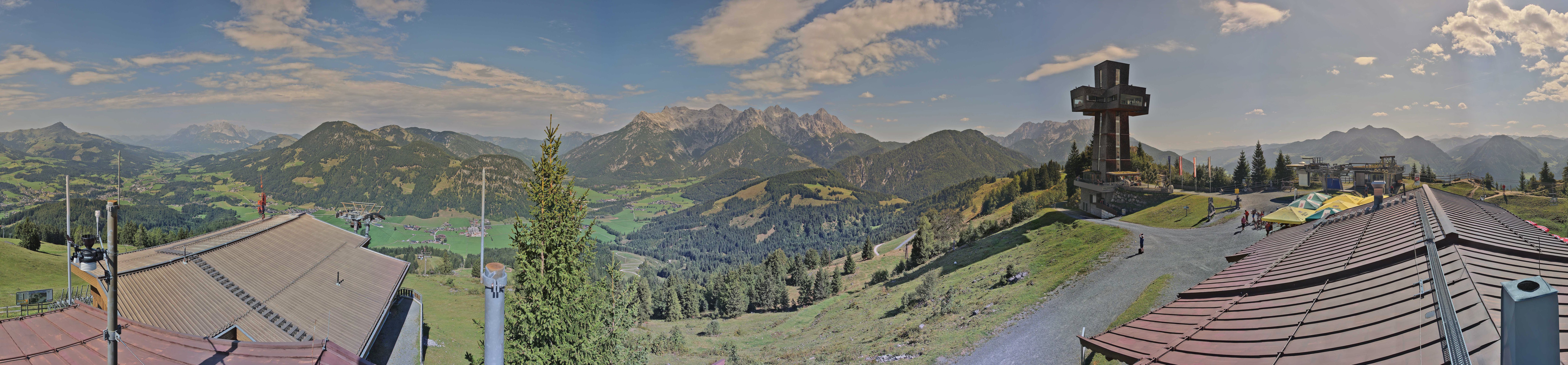Archiv Foto Webcam Jakobskreuz im Pillerseetal