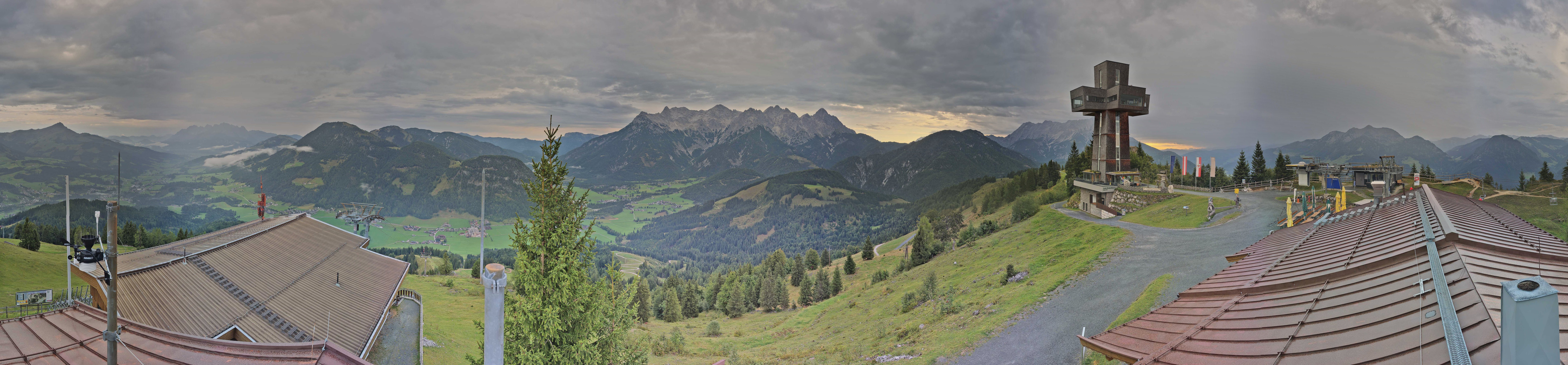 Archiv Foto Webcam Jakobskreuz im Pillerseetal