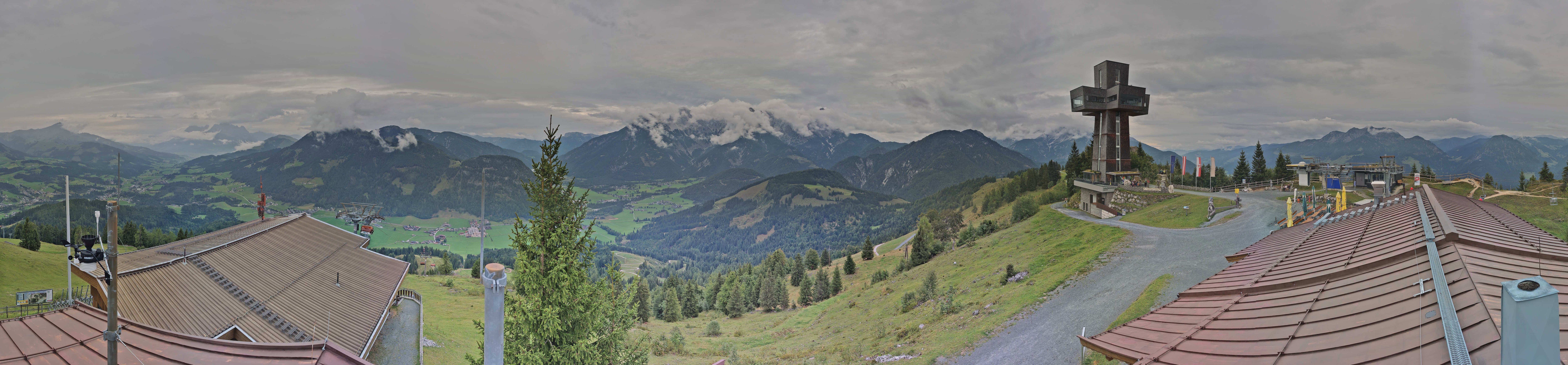 Archiv Foto Webcam Jakobskreuz im Pillerseetal