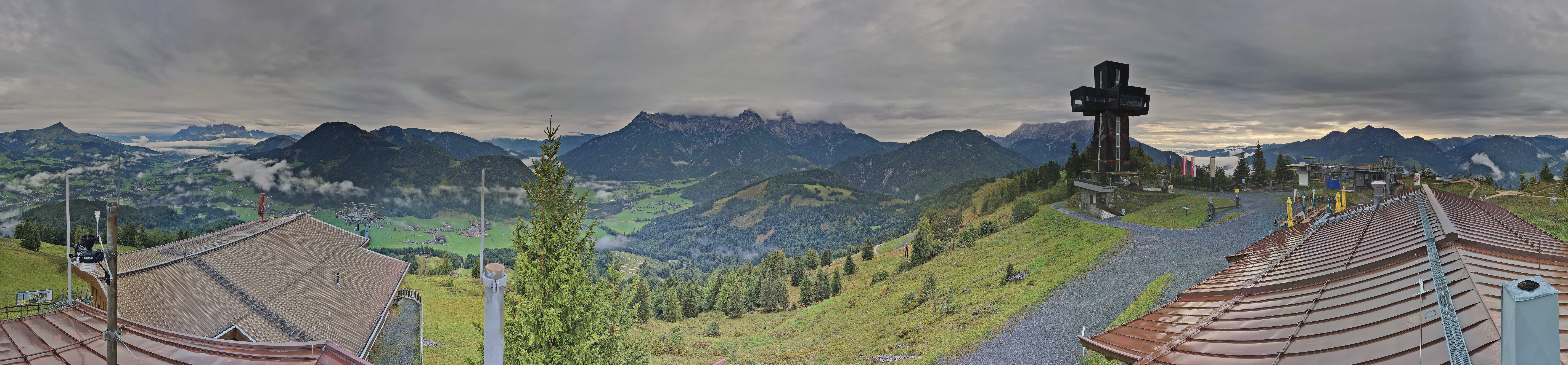 Archiv Foto Webcam Jakobskreuz im Pillerseetal