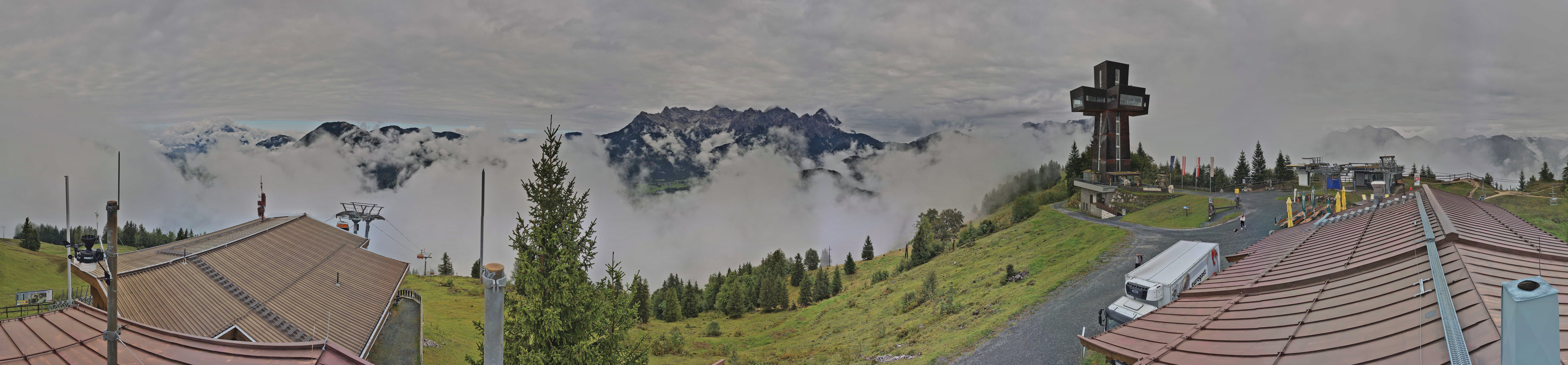 Archiv Foto Webcam Jakobskreuz im Pillerseetal