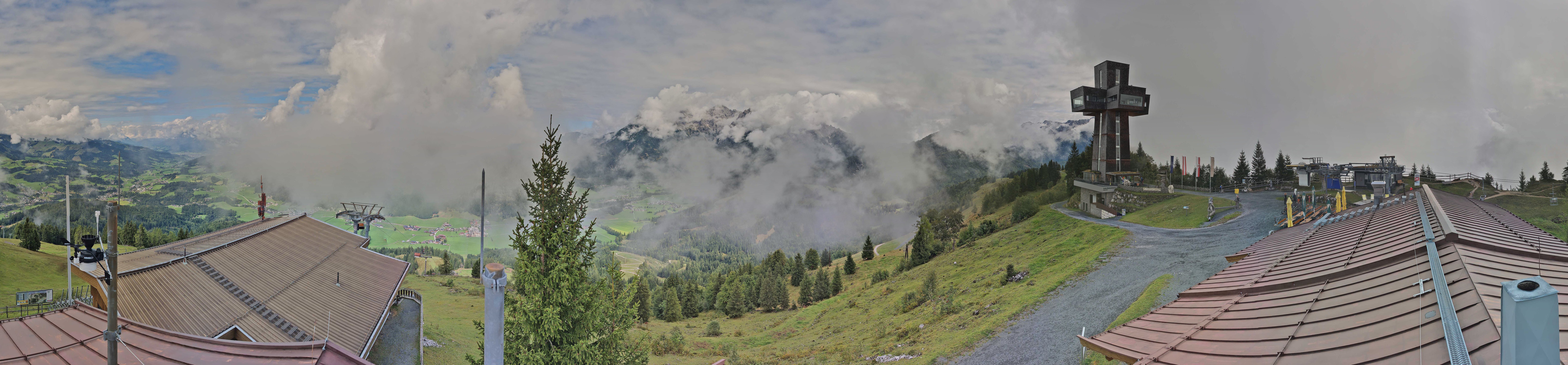 Archiv Foto Webcam Jakobskreuz im Pillerseetal