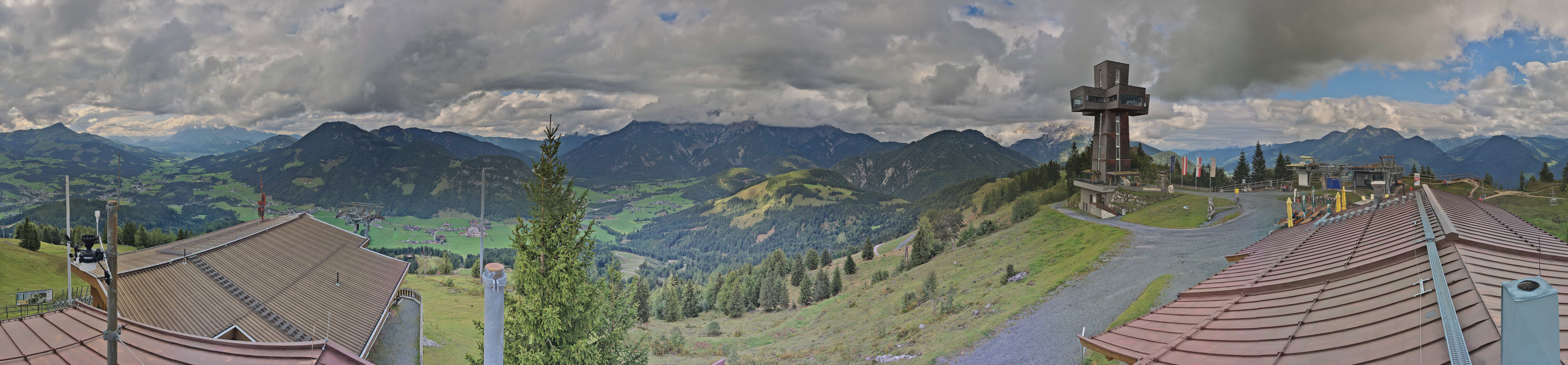 Archiv Foto Webcam Jakobskreuz im Pillerseetal