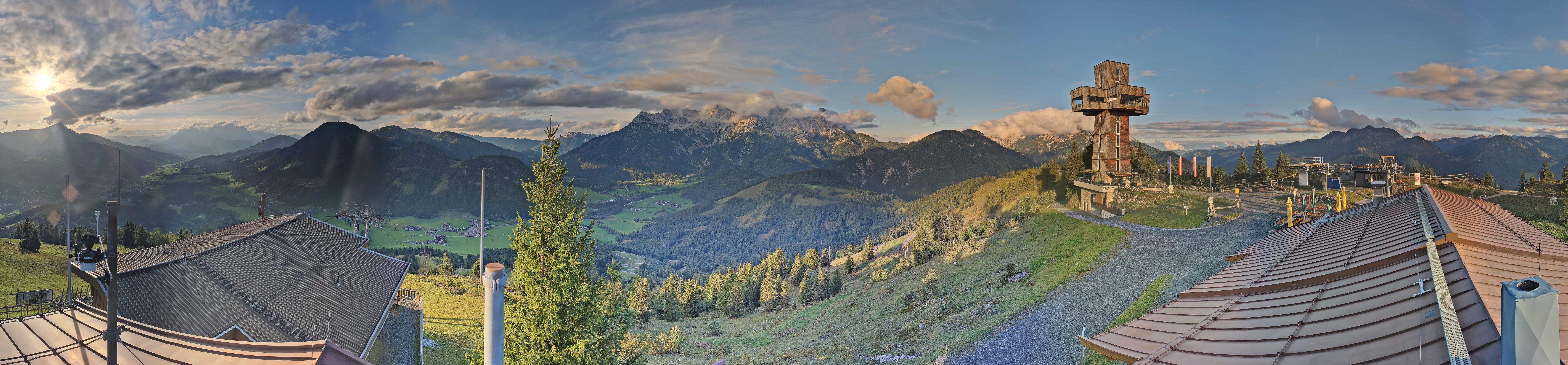 Archiv Foto Webcam Jakobskreuz im Pillerseetal