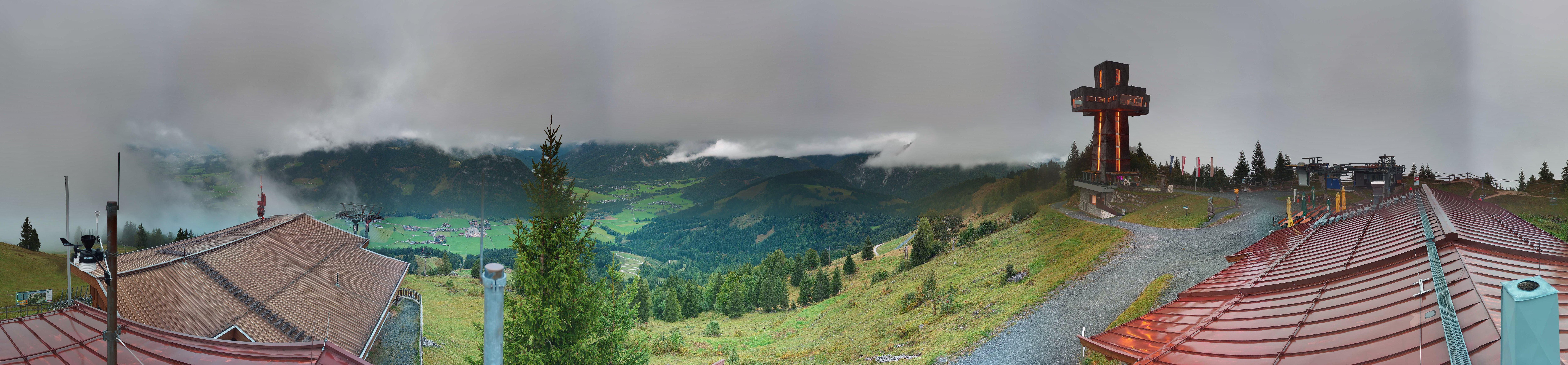Archiv Foto Webcam Jakobskreuz im Pillerseetal
