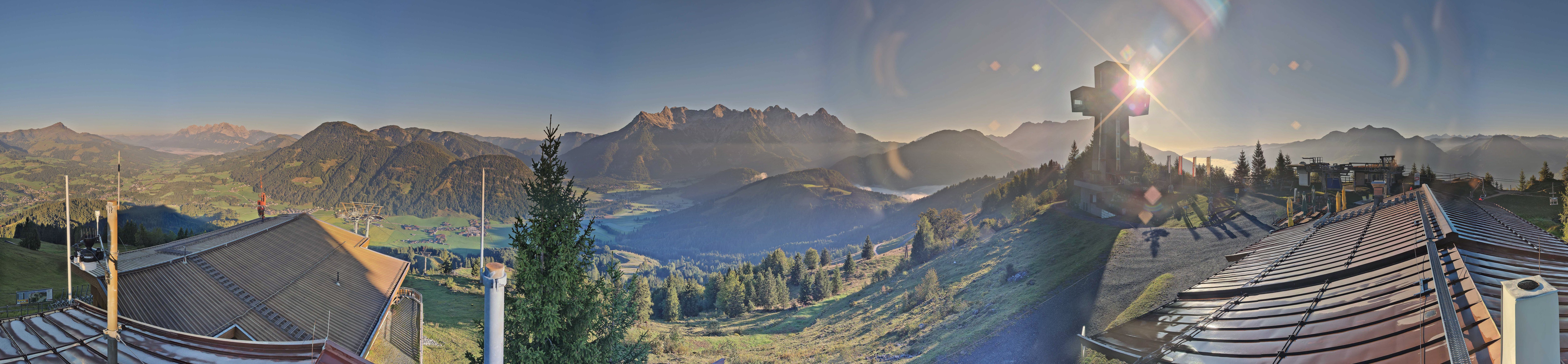 Archiv Foto Webcam Jakobskreuz im Pillerseetal