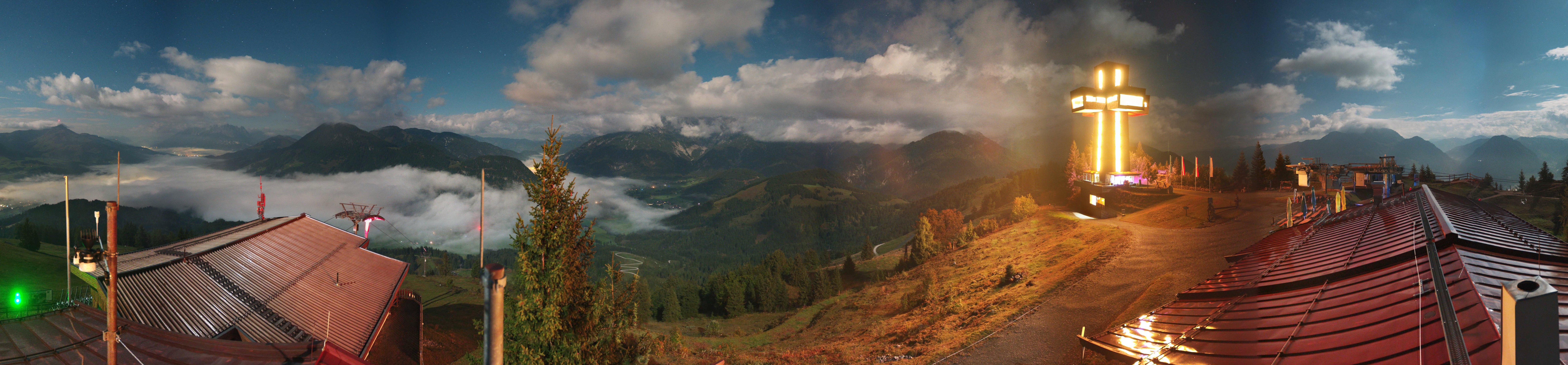 Archiv Foto Webcam Jakobskreuz im Pillerseetal