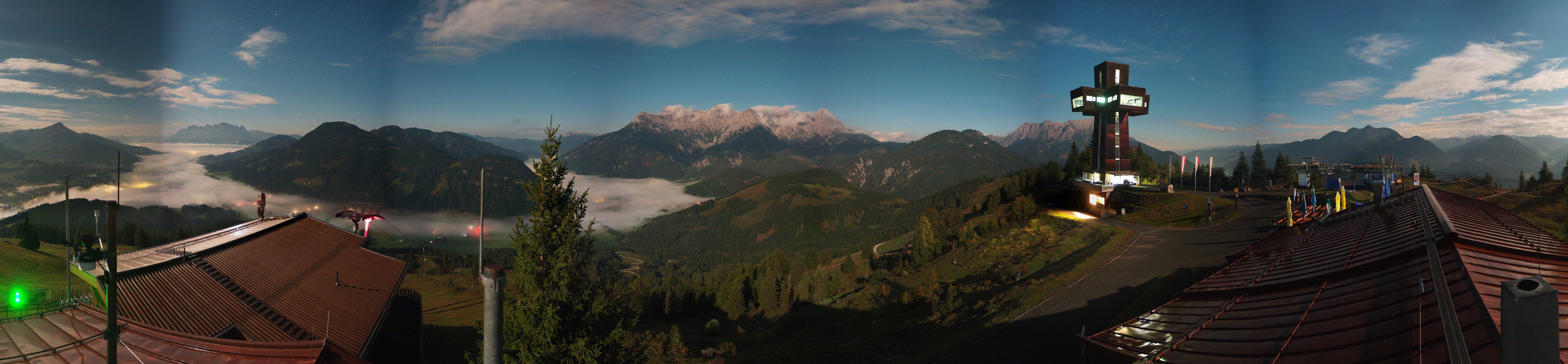 Archiv Foto Webcam Jakobskreuz im Pillerseetal