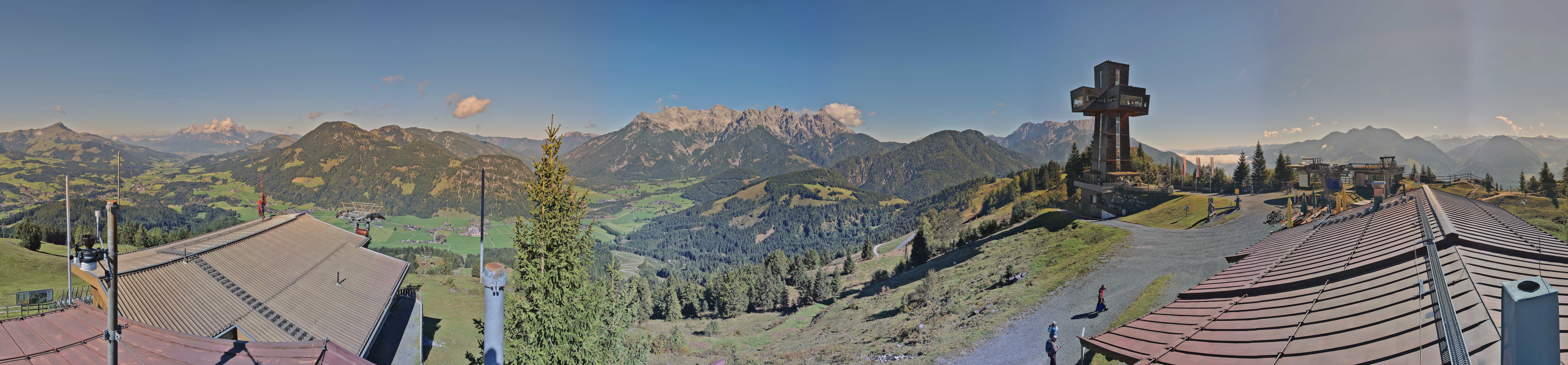 Archiv Foto Webcam Jakobskreuz im Pillerseetal