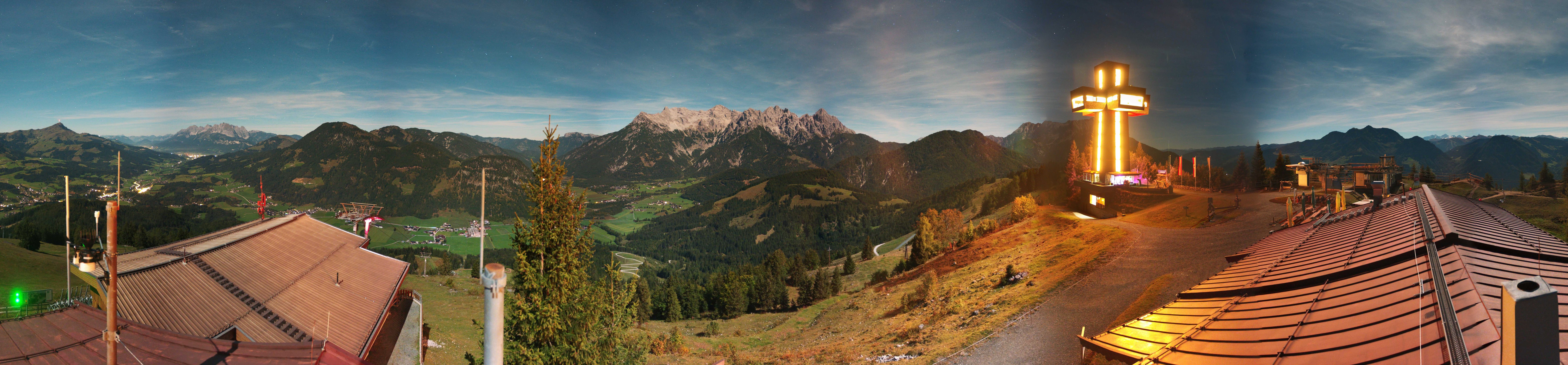 Archiv Foto Webcam Jakobskreuz im Pillerseetal