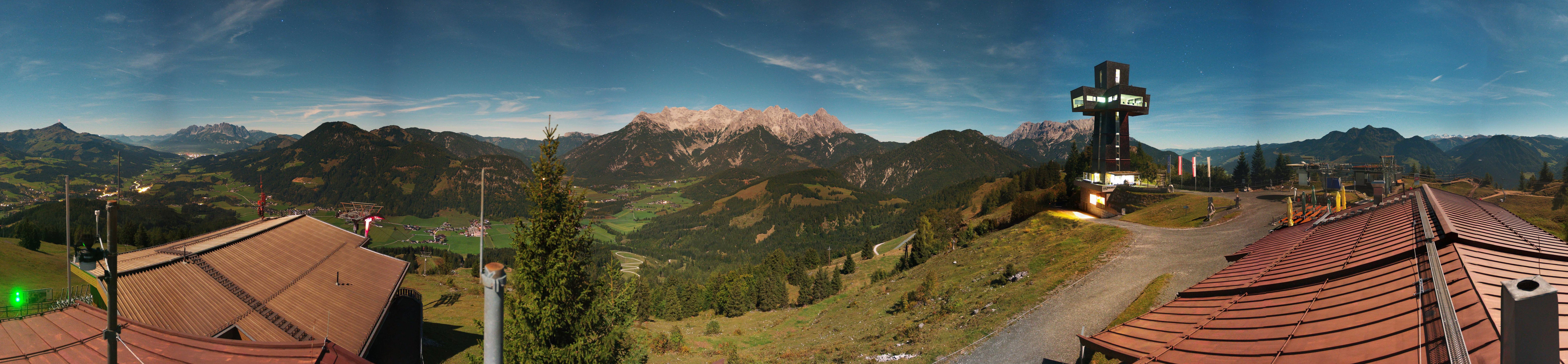 Archiv Foto Webcam Jakobskreuz im Pillerseetal