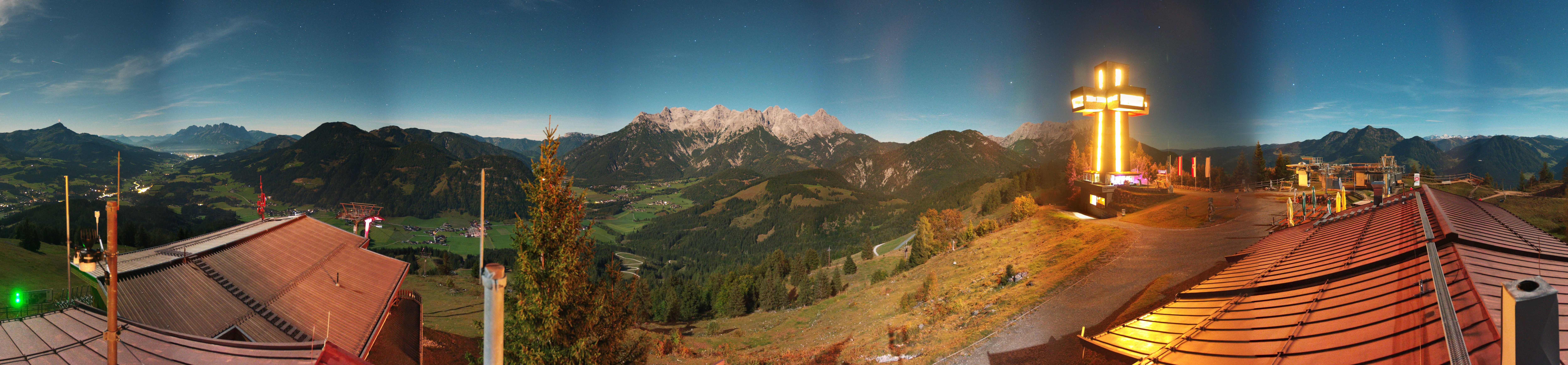 Archiv Foto Webcam Jakobskreuz im Pillerseetal