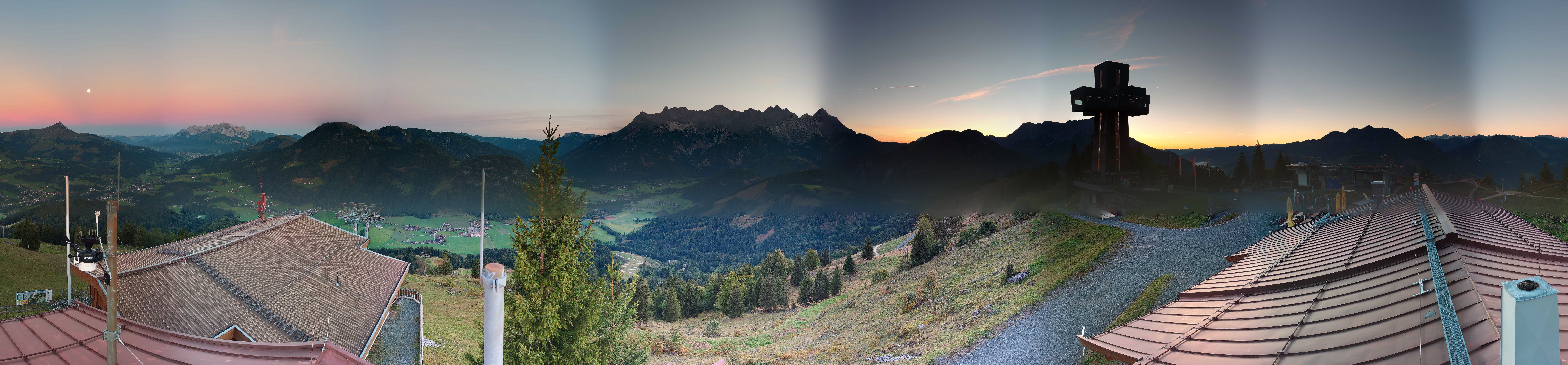 Archiv Foto Webcam Jakobskreuz im Pillerseetal