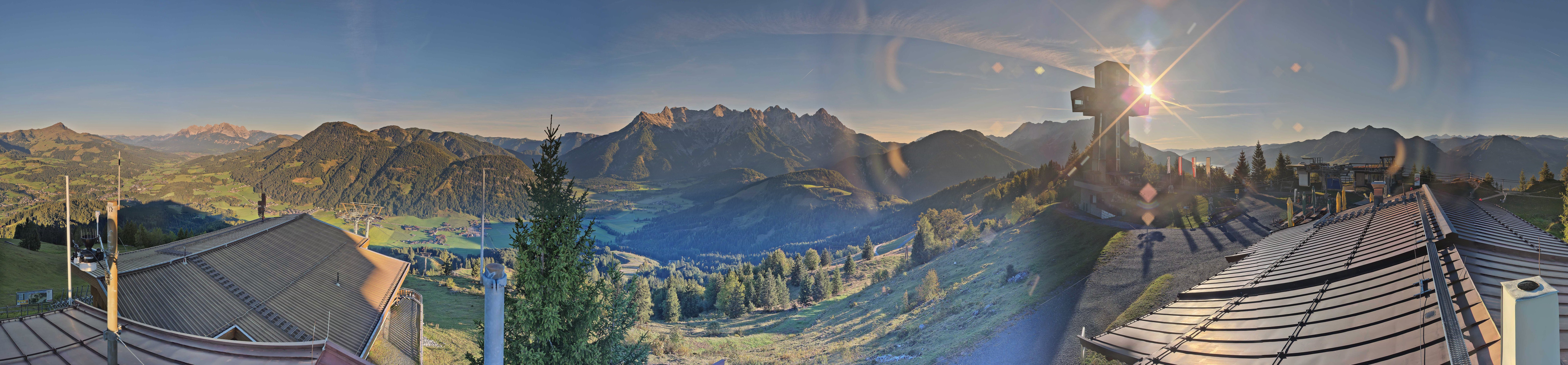 Archiv Foto Webcam Jakobskreuz im Pillerseetal