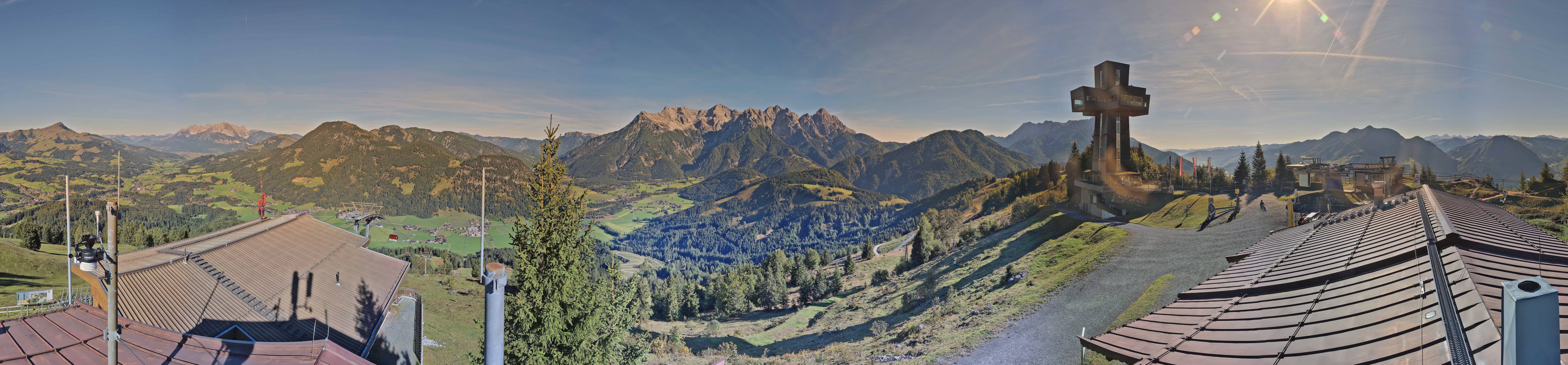 Archiv Foto Webcam Jakobskreuz im Pillerseetal