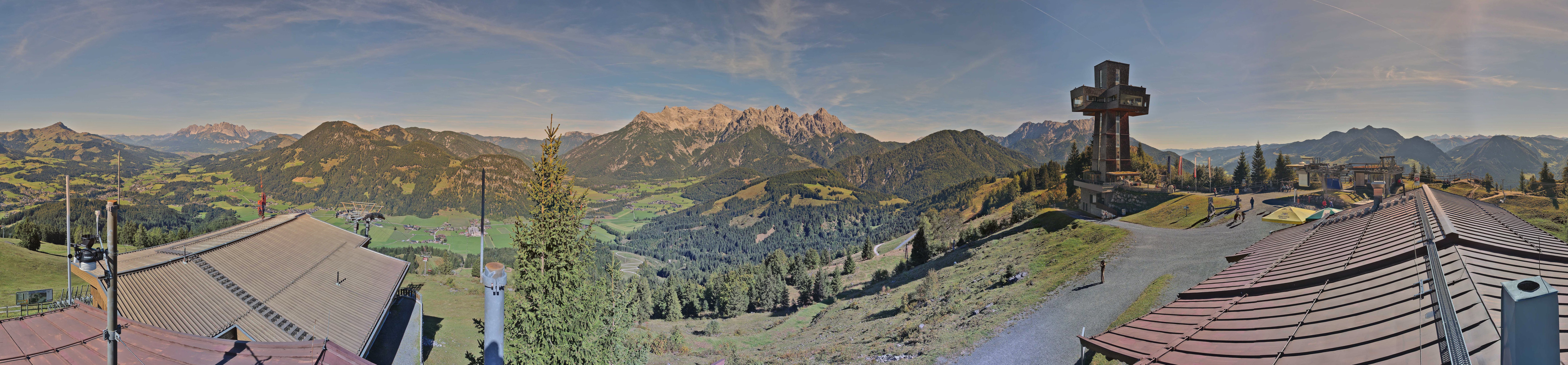 Archiv Foto Webcam Jakobskreuz im Pillerseetal