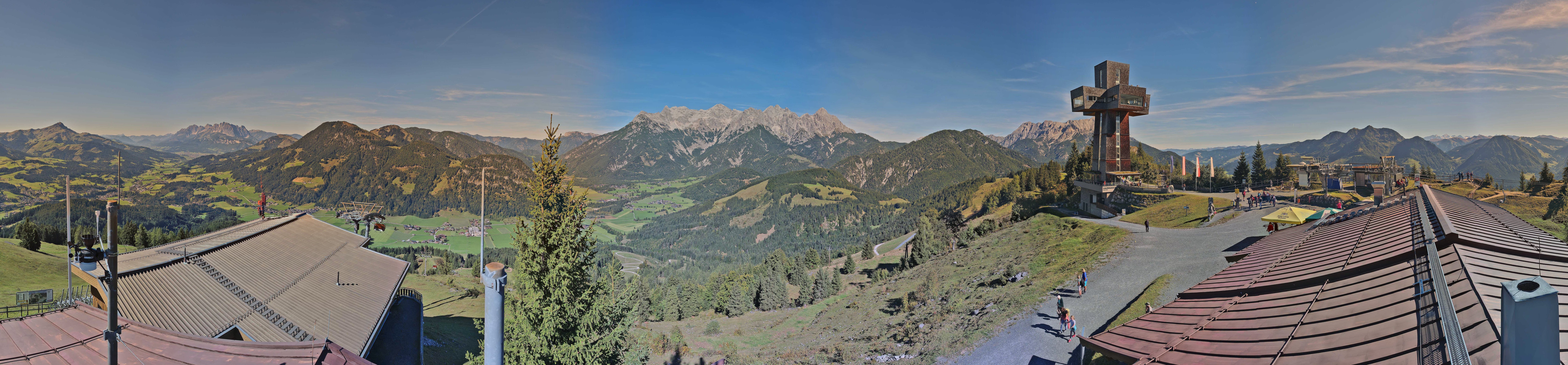 Archiv Foto Webcam Jakobskreuz im Pillerseetal