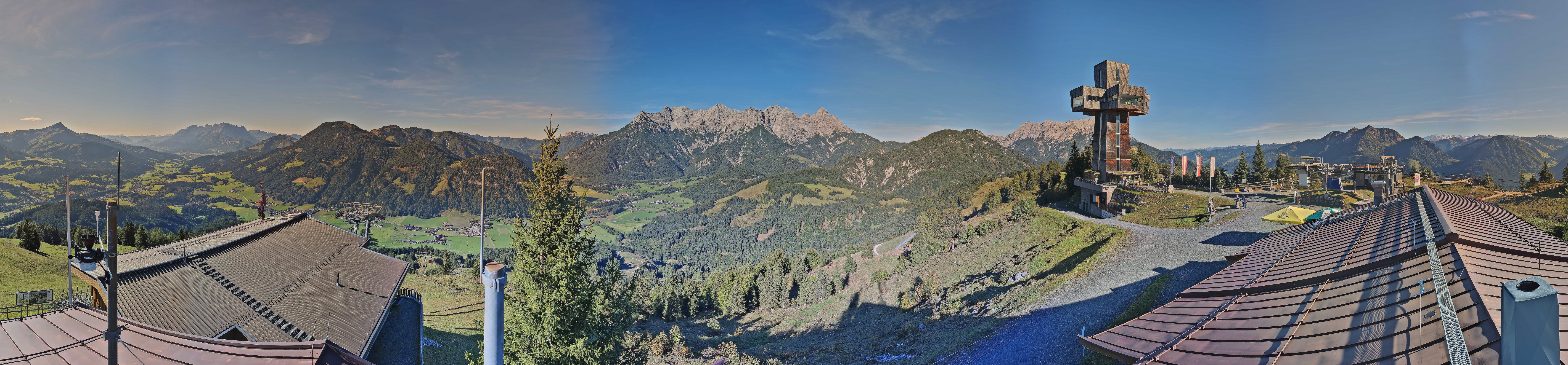 Archiv Foto Webcam Jakobskreuz im Pillerseetal