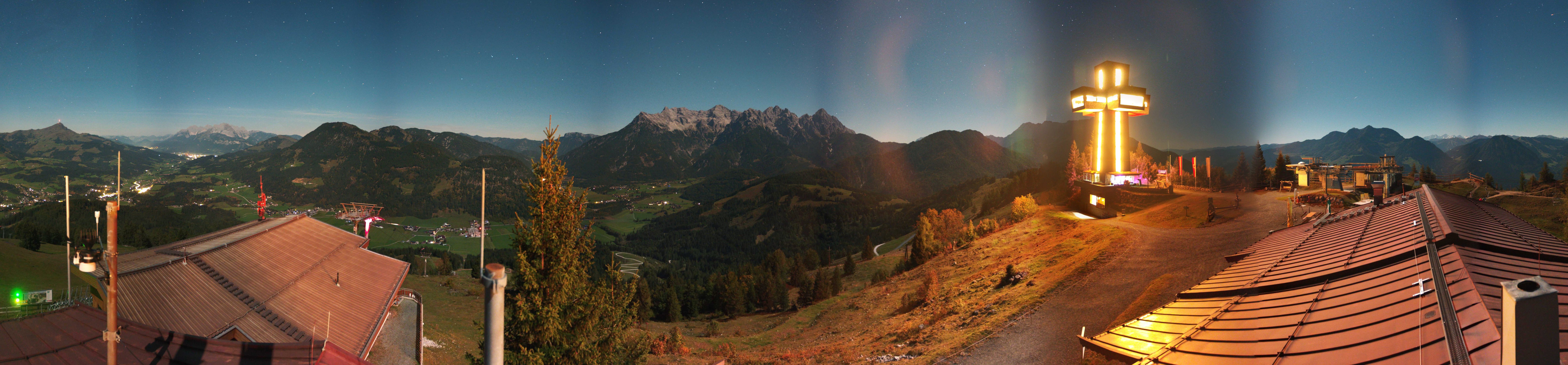 Archiv Foto Webcam Jakobskreuz im Pillerseetal