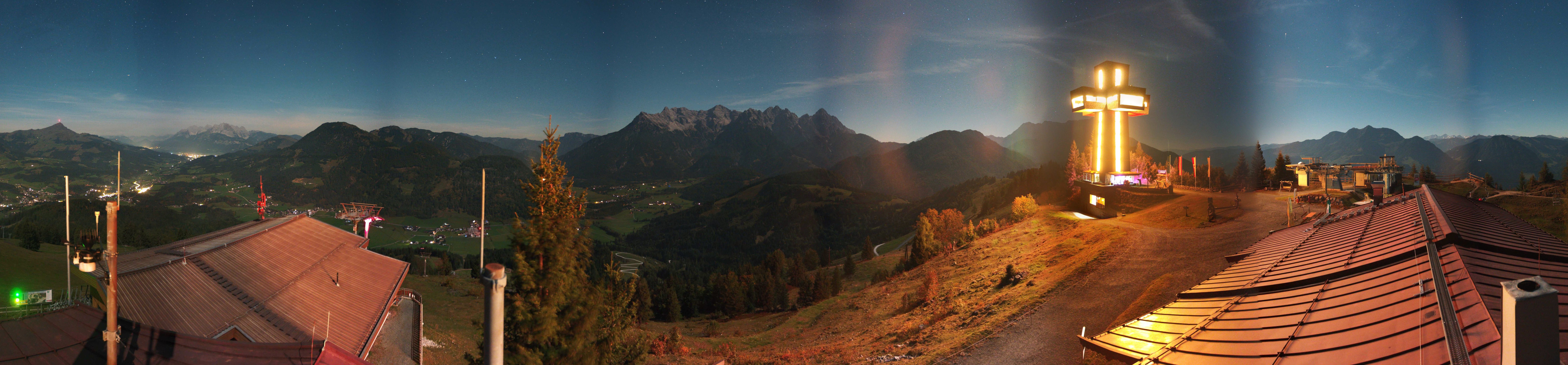 Archiv Foto Webcam Jakobskreuz im Pillerseetal