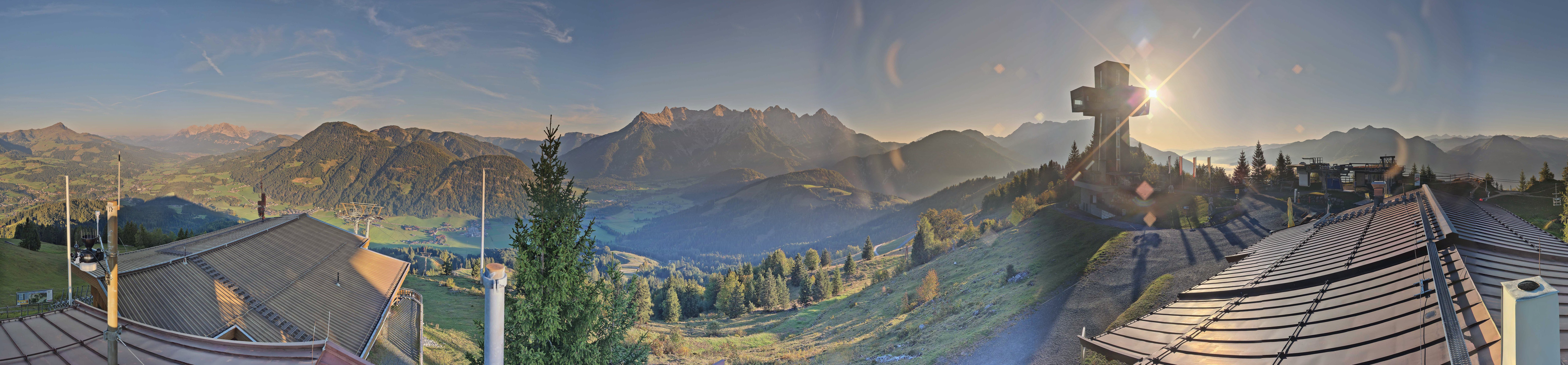 Archiv Foto Webcam Jakobskreuz im Pillerseetal