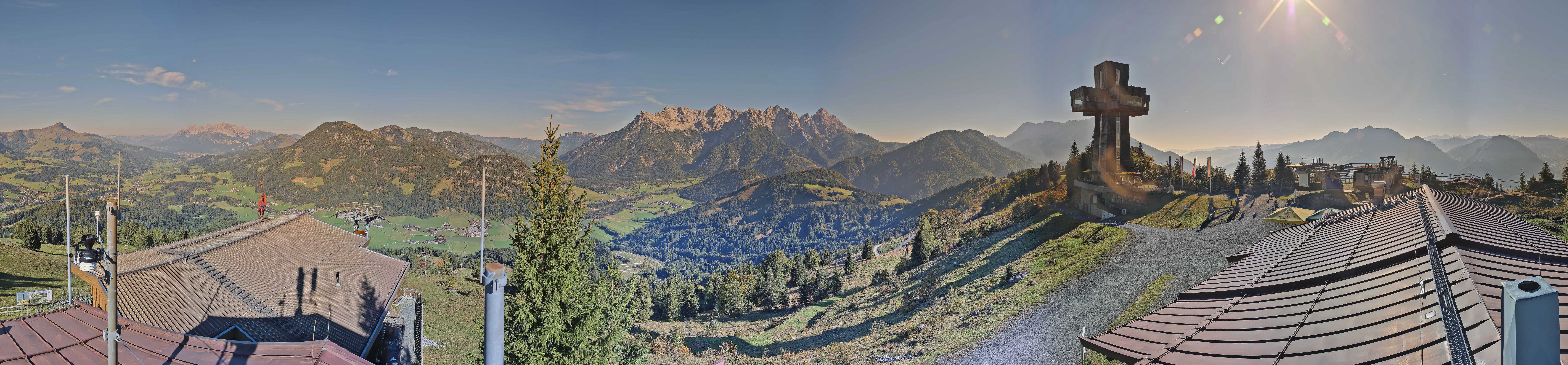 Archiv Foto Webcam Jakobskreuz im Pillerseetal
