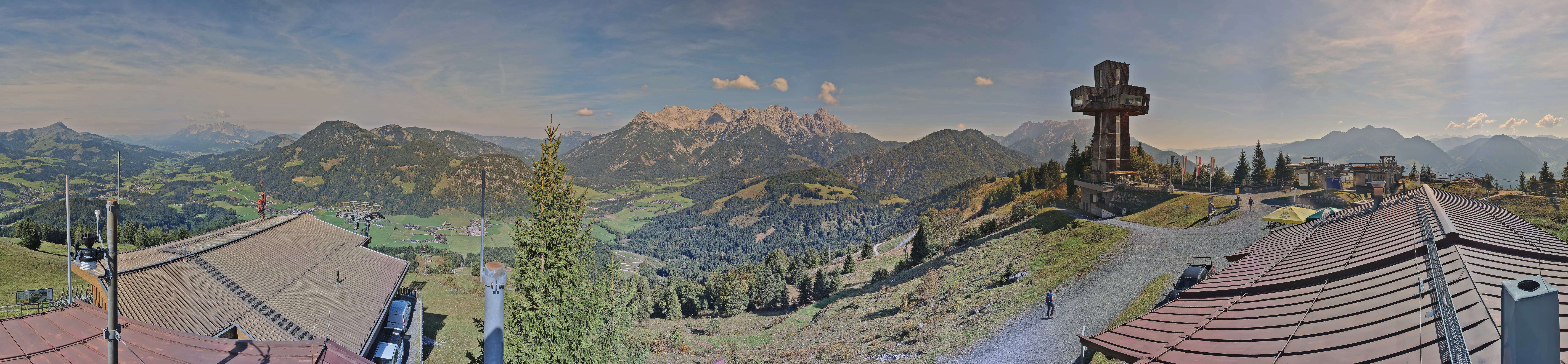 Archiv Foto Webcam Jakobskreuz im Pillerseetal