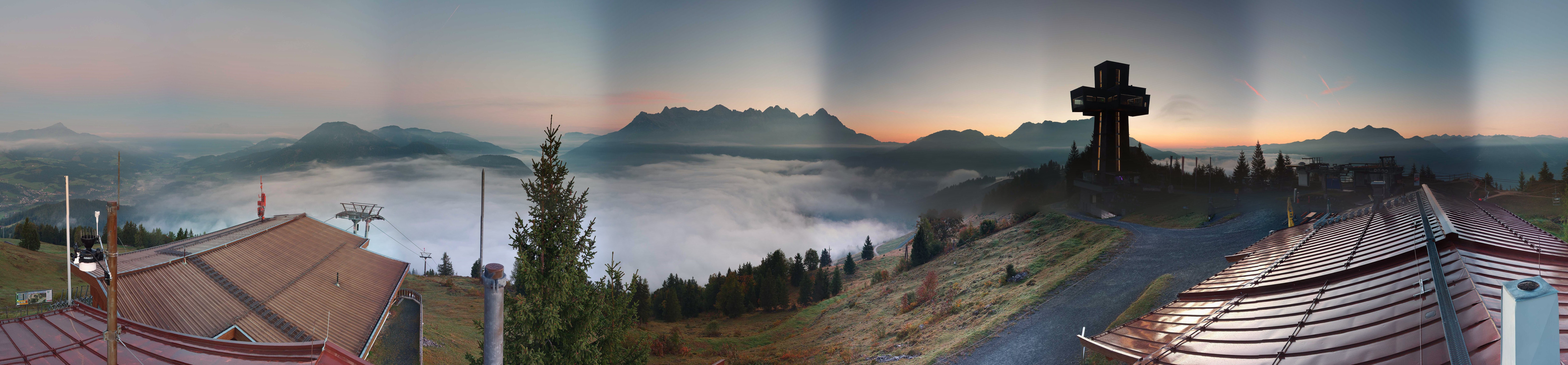 Archiv Foto Webcam Jakobskreuz im Pillerseetal