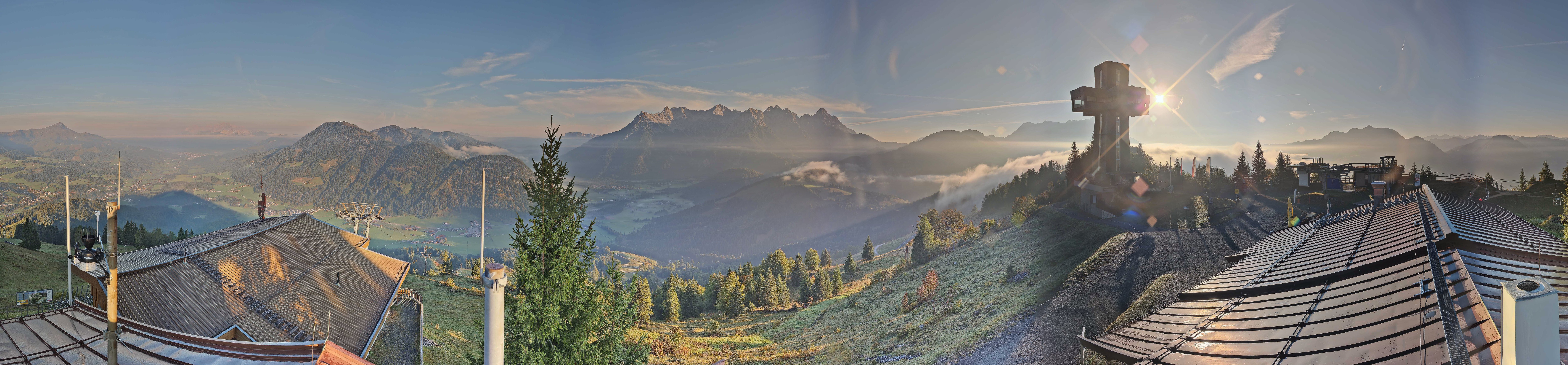Archiv Foto Webcam Jakobskreuz im Pillerseetal