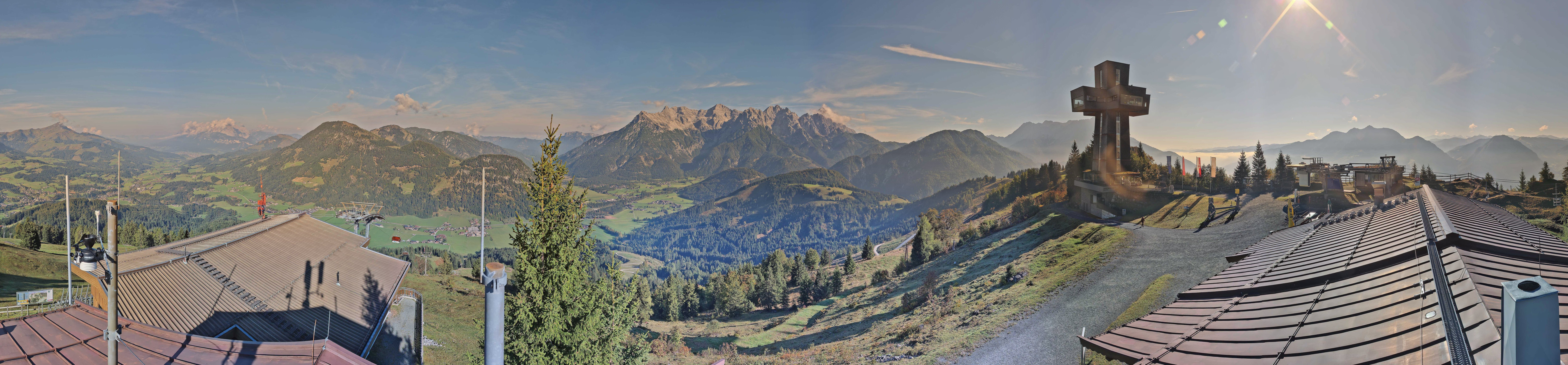 Archiv Foto Webcam Jakobskreuz im Pillerseetal